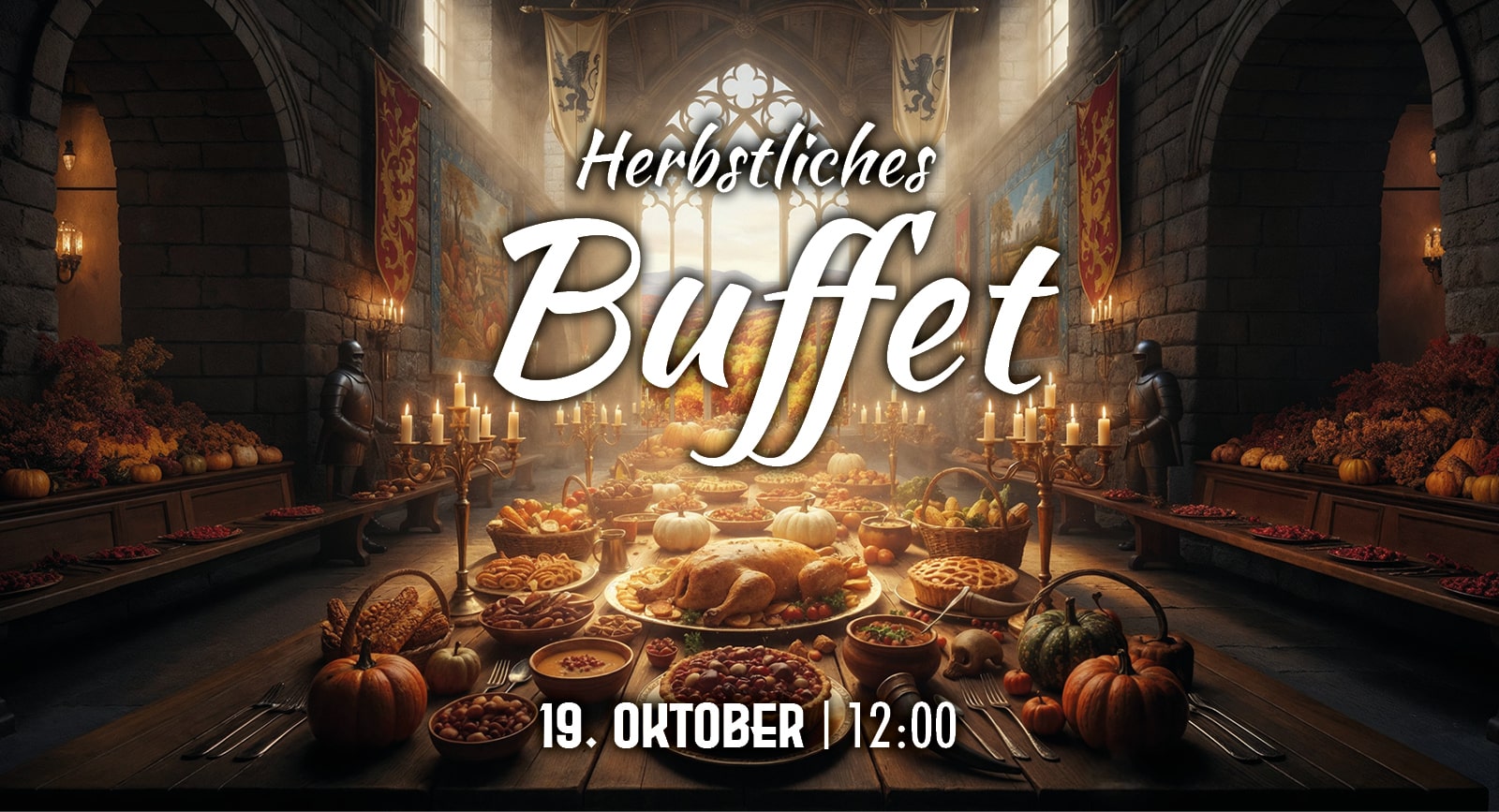 Buffet auf Burg Sommeregg